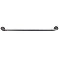 Daphnes Dinnette 32 Inch Steel Knurled Grab Bar DA61915